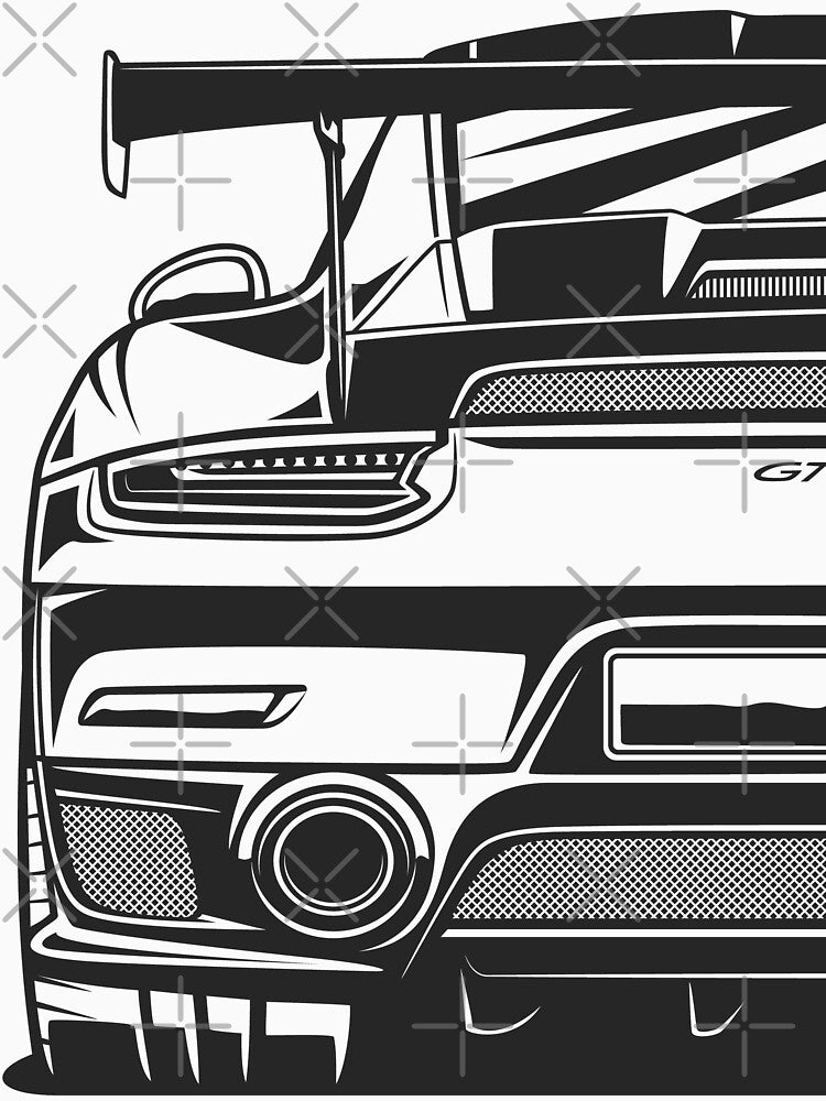GT2 RS 991 Fragment Rear by OlegMarkaryan