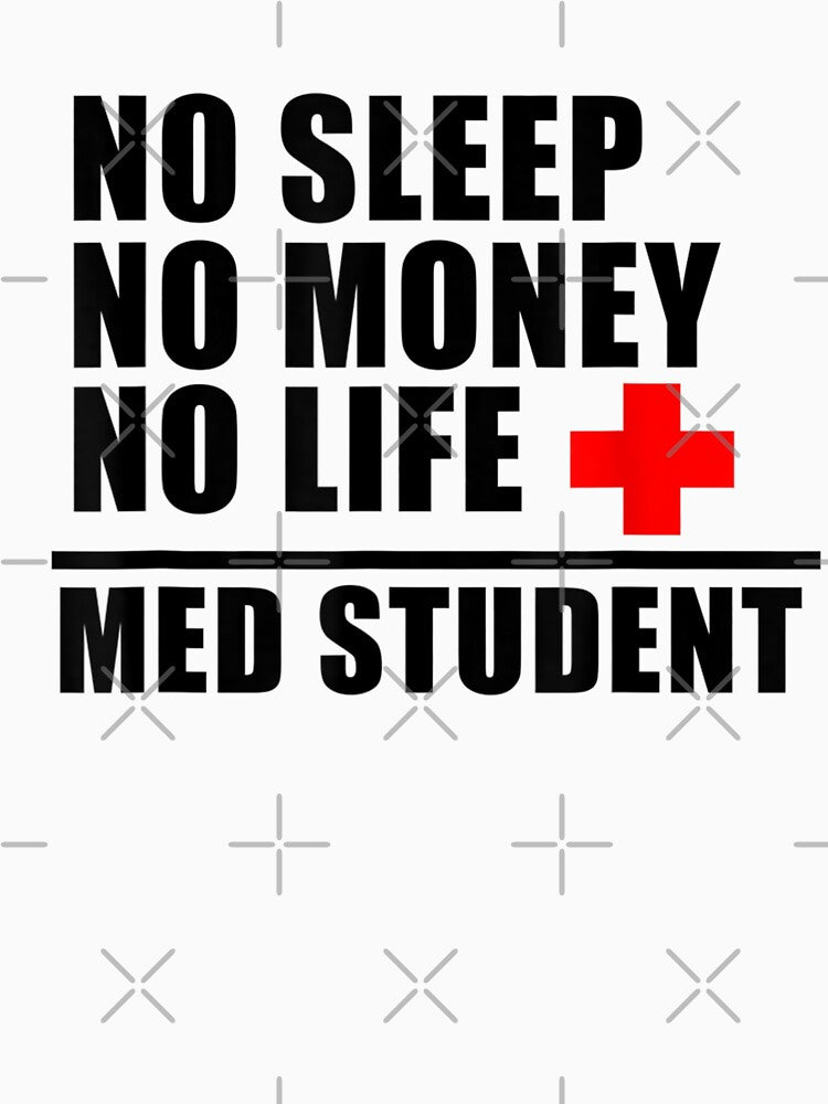 Funny Med School T Shirt:Trust Me Im Almost A Doctor by Glitche-Shop