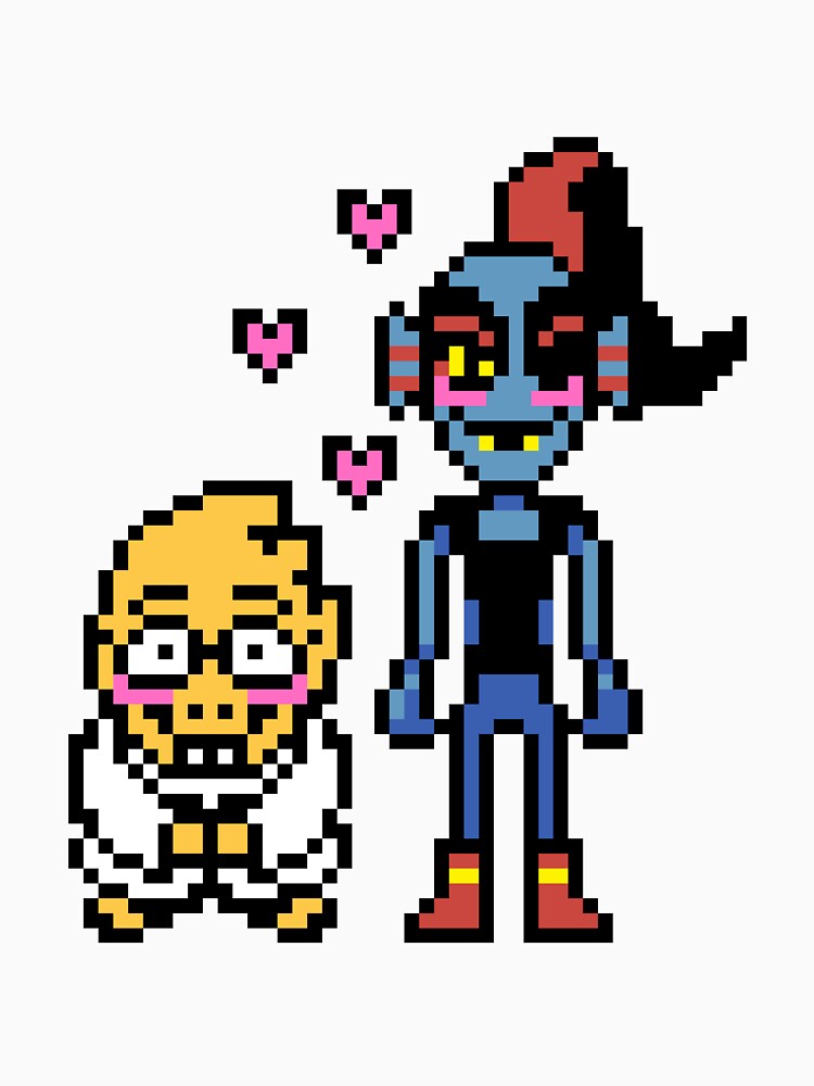 Undertale - Alphys and Undyne by nervcat