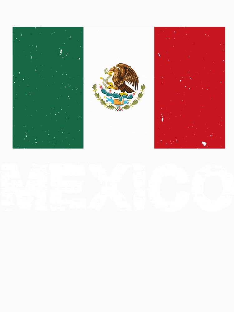 Mexico Flag T-Shirt for Men and Women by AllStarMerch