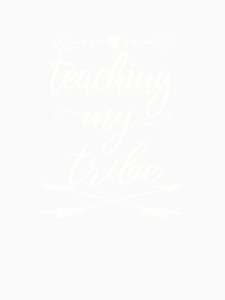 Teaching My Tribe Trendy Boho Teacher Design by Sapphire Star