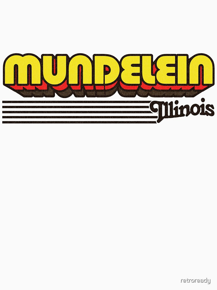 Mundelein, Illinois | Retro Stripes by retroready