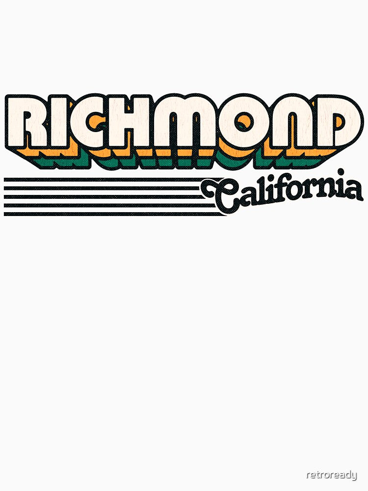 Richmond, California | Retro Stripes by retroready