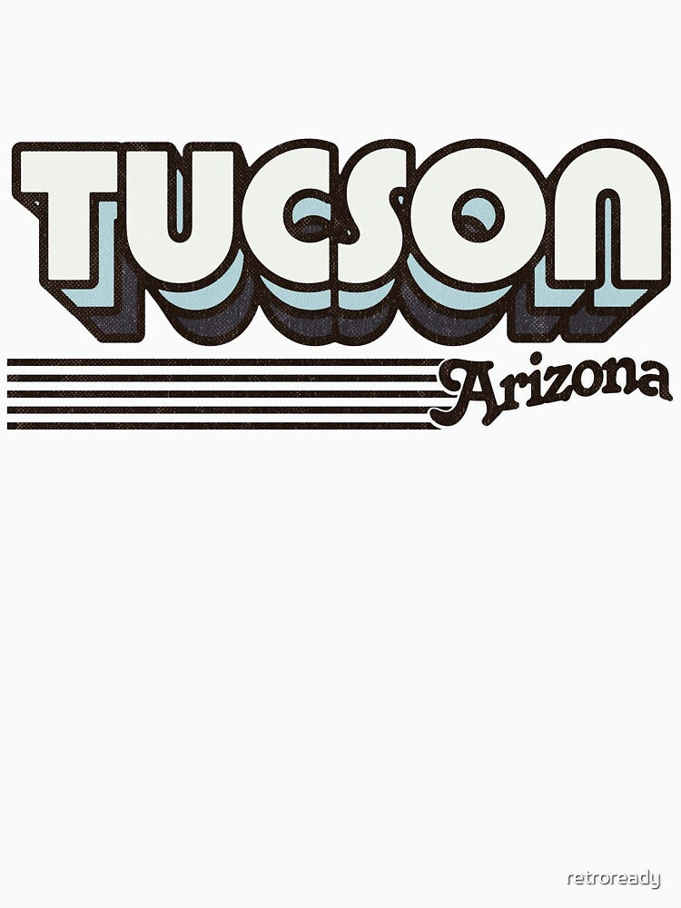 Tucson, Arizona | Retro Stripes by retroready