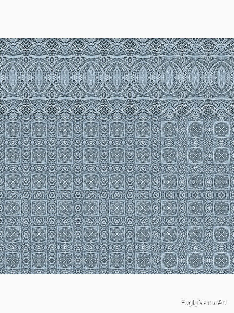 Blue mesh by FuglyManorArt