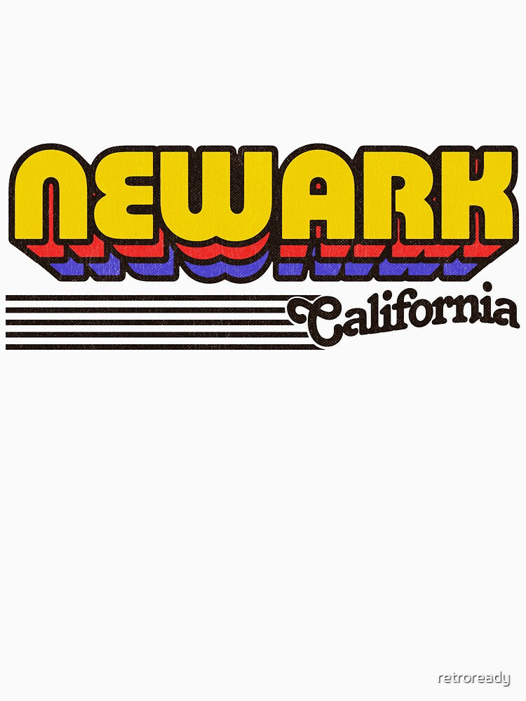 Newark, California | Retro Stripes by retroready