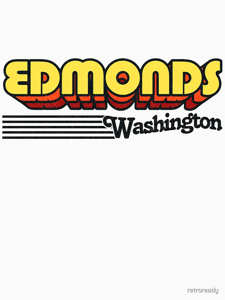 Edmonds, Washington | Retro Stripes by retroready