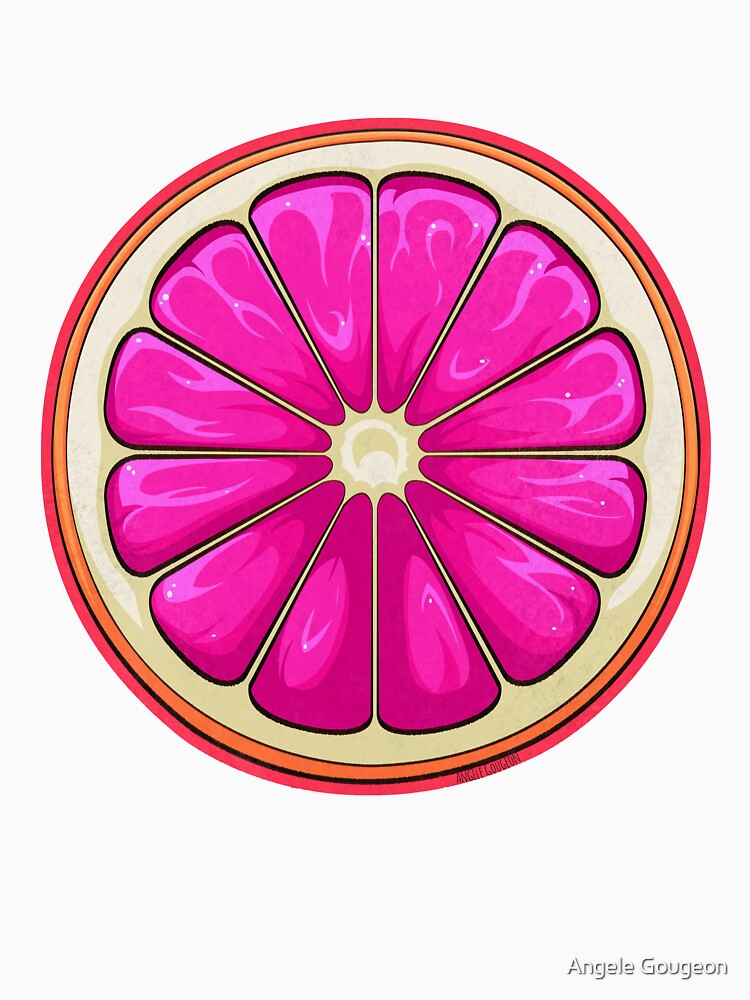 Grapefruit Pattern by Angele Gougeon