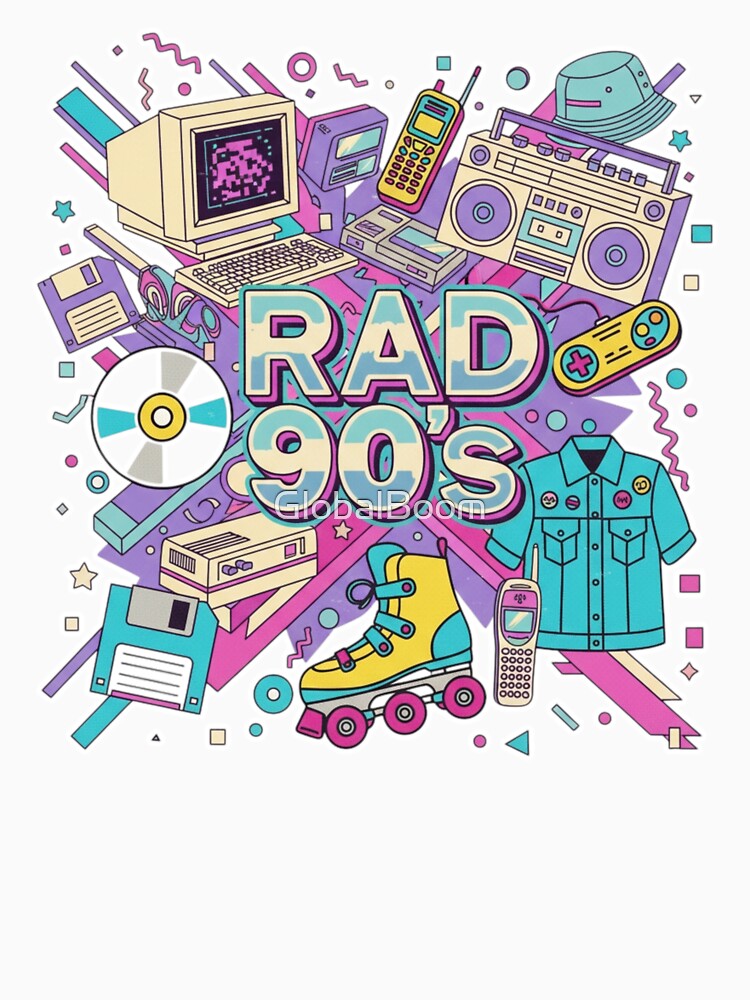 Sentimental 90s Logo – Retro Memories & Iconic 1990s Vibes by GlobalBoom