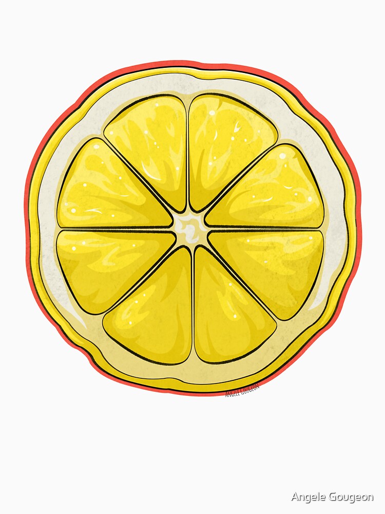 Lemon Pattern by Angele Gougeon