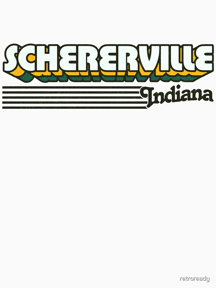 Schererville, Indiana | Retro Stripes by retroready