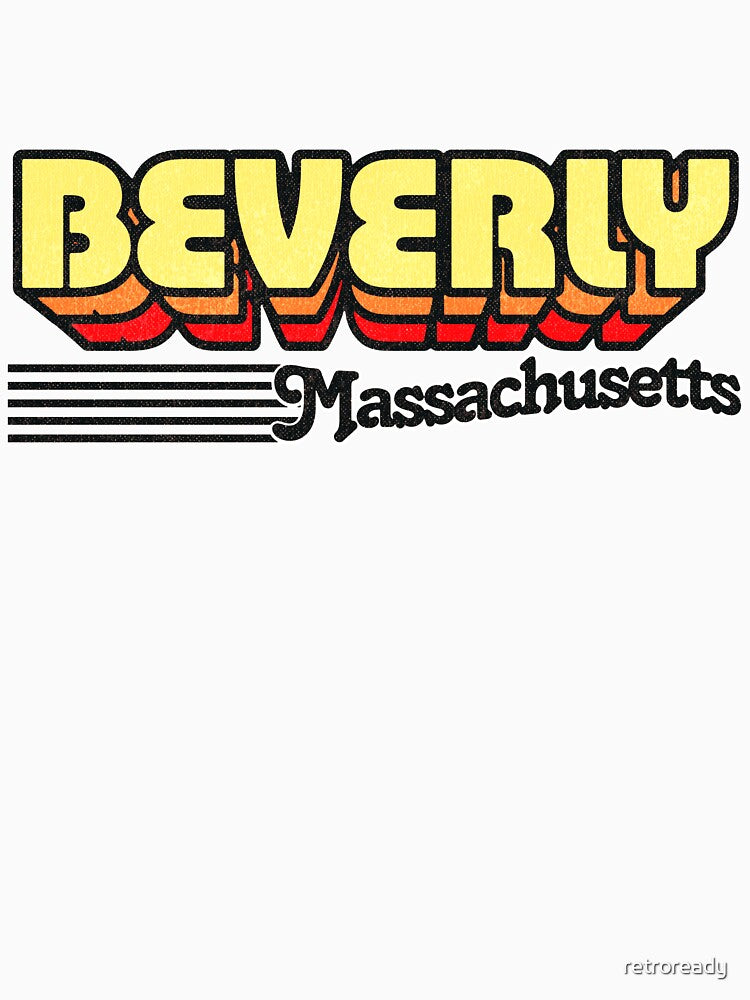 Beverly, Massachusetts | Retro Stripes by retroready