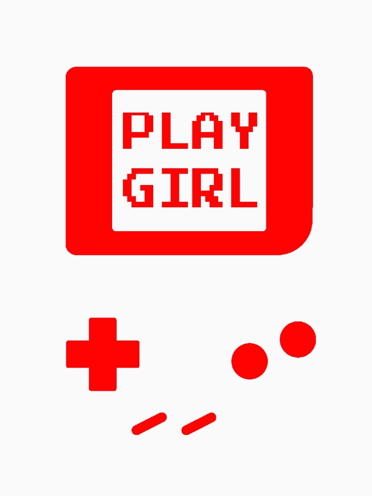 Party Retro Classic Gamer Esports Girl | Red | by ShirtStar0815