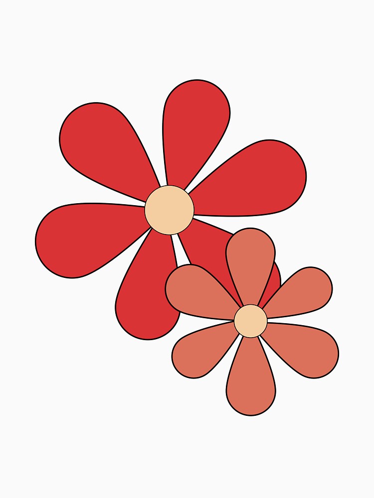 Red Flower Power by Tanya C  Smith