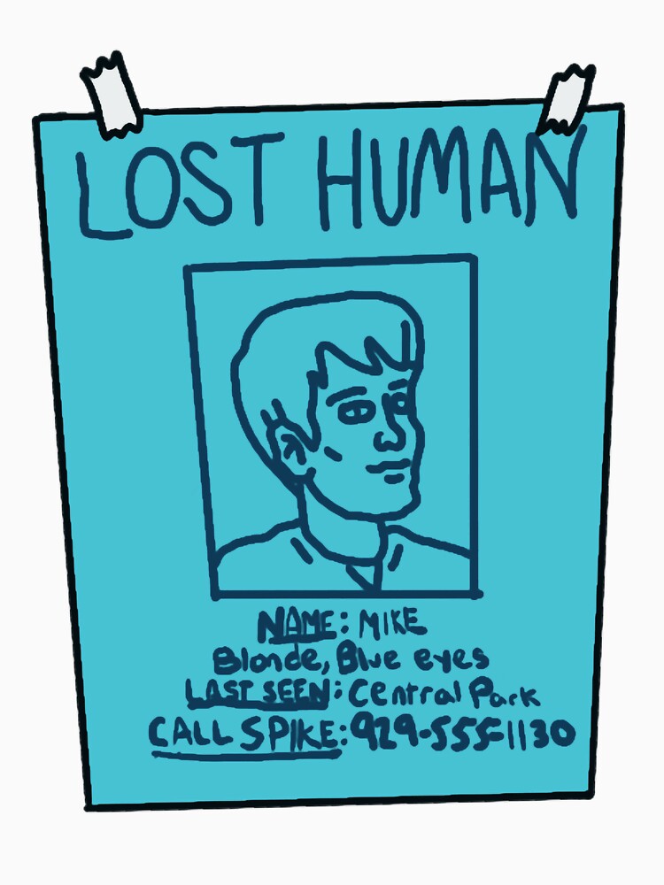 LOST HUMAN Oversized by DRFinds