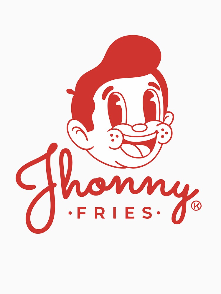 Johnny Fries Retro Cartoon Mascot Logo by genvn