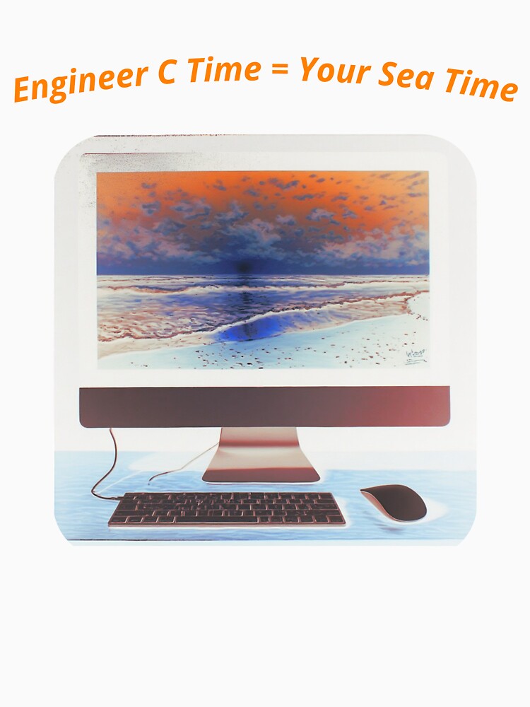 Engineer C Time, a computer gift, for the computer geek by PiperParrot