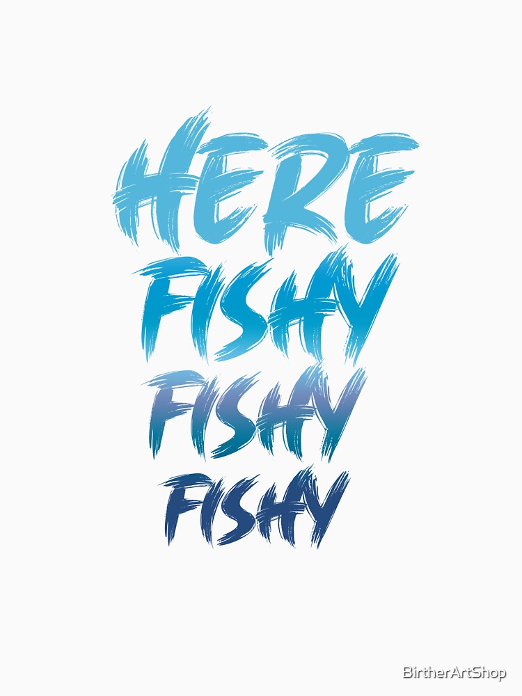 fish hunting fishing fishrod by BirtherArtShop