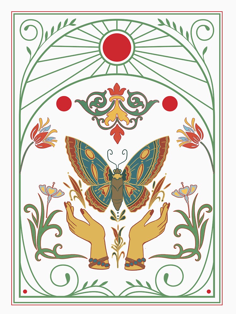 Art Nouveau Butterfly by Amandajoy333