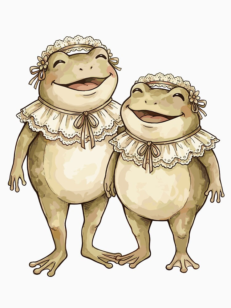Cute Coquette: Frilly Froggy Friends by bapupa