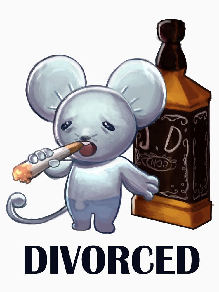 Divorced Oversized Funny by ConwayIss