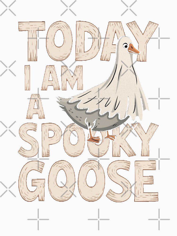 Halloween shopping Spooky goose by CandyVenom