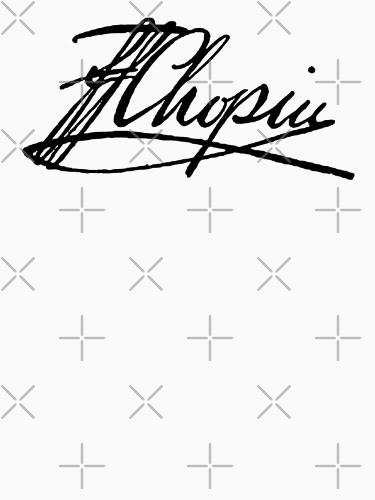 Frédéric Chopin signature by Original1977
