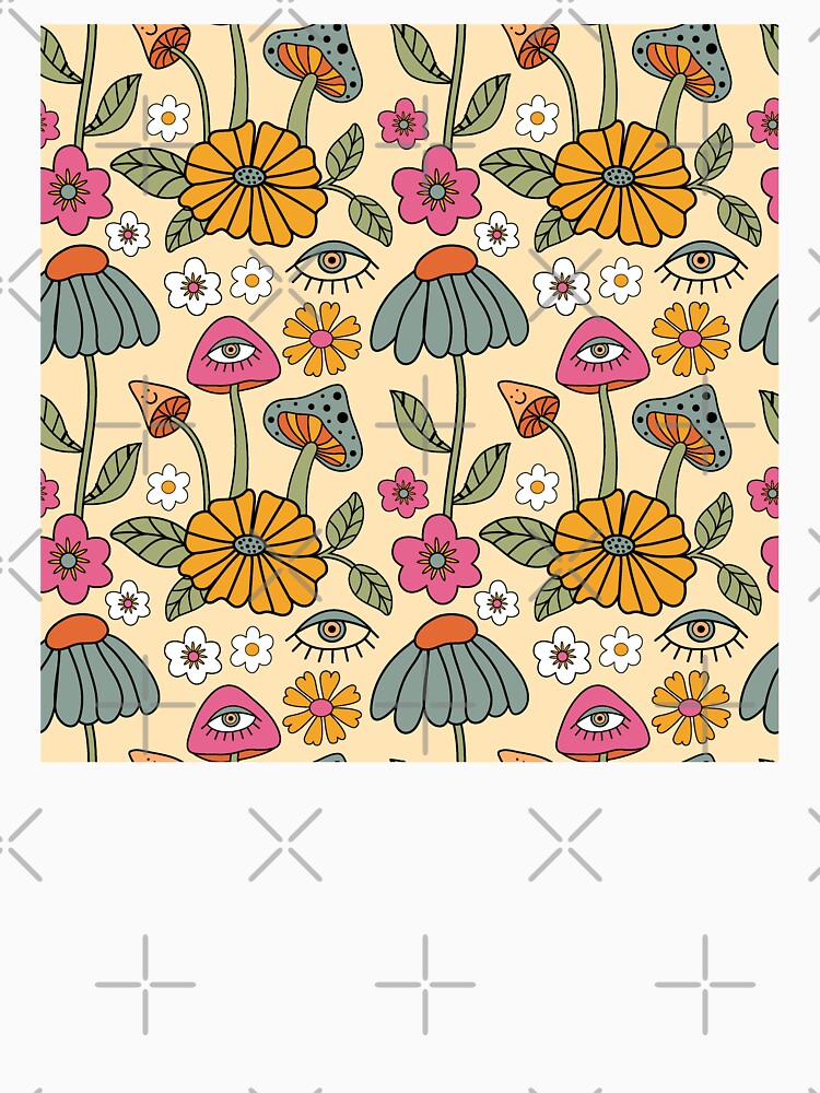 groovy mushrooms by delphiniumco