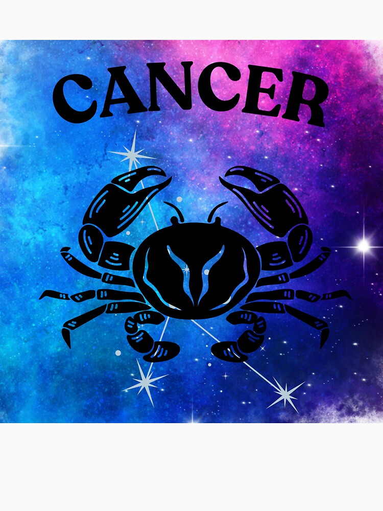 Zodiac Sign - Cancer Line Art Illustration by Dragon-Act-Art