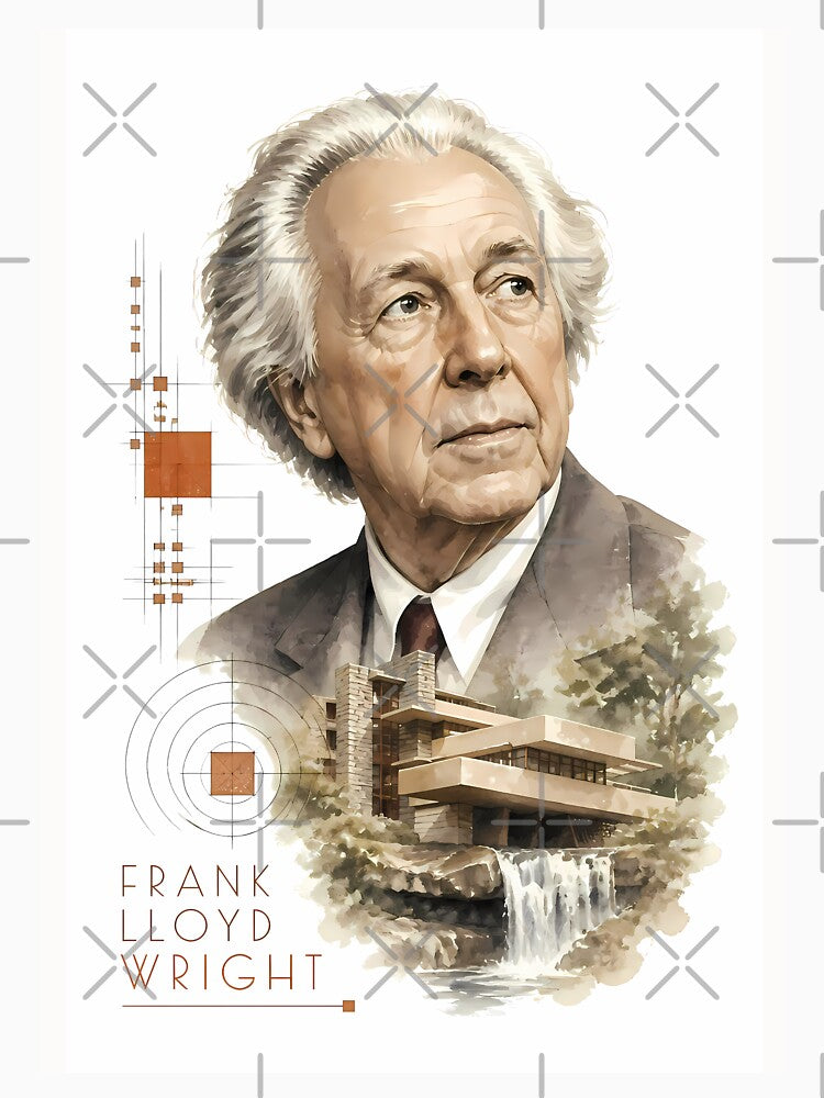 Frank Lloyd Wright by Sarcastic designs