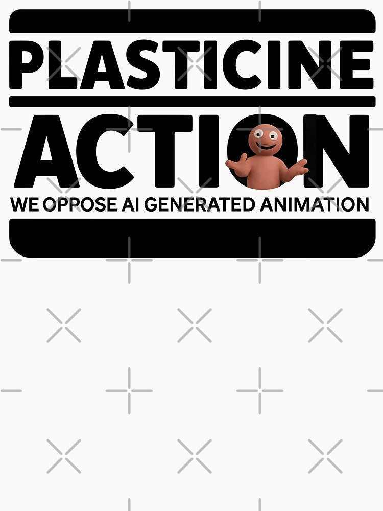 Plasticine Action We Oppose AI Generated Animation by SnarkoClothes