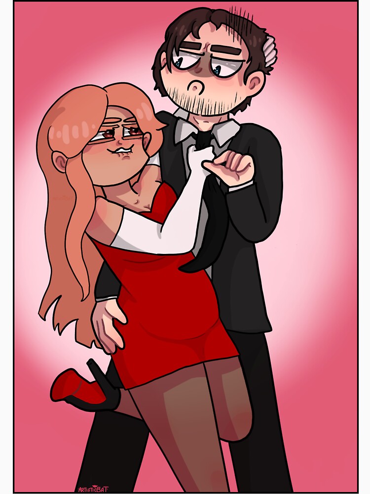 Original art loving couple by Batsspace