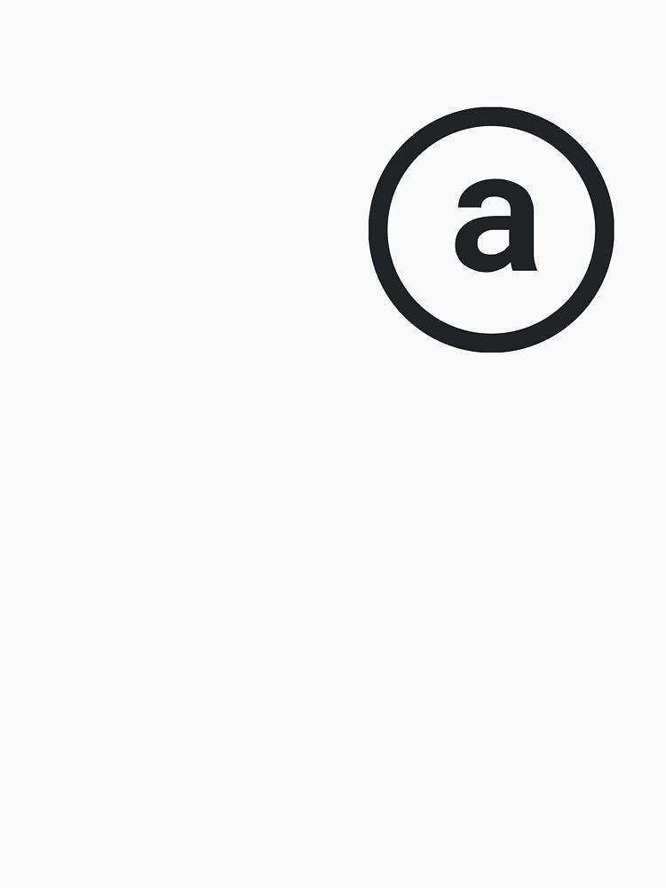Arweave Crypto Minimalist Logo Dark Circle Icon by achristiaf