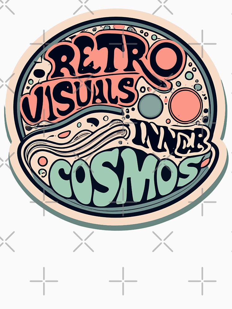 Retro Visuals Inner Cosmos by InkBlvd