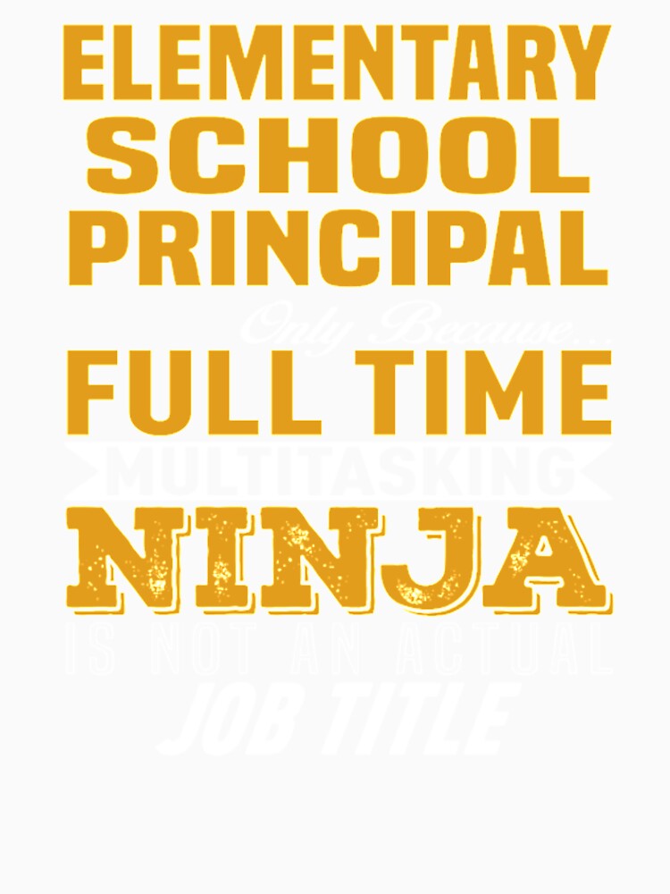 Elementary school principal full time job title by Themngocbao