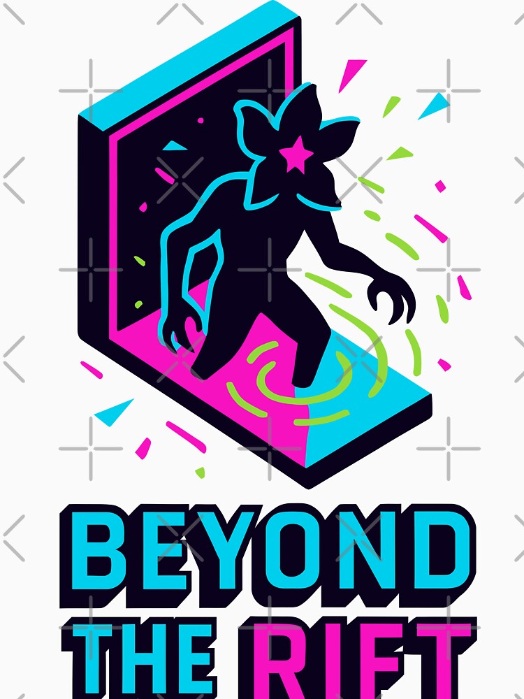 Beyond the Rift — The Awakening Core (Neon Isometric Horror Design) by DSGIN4YOU