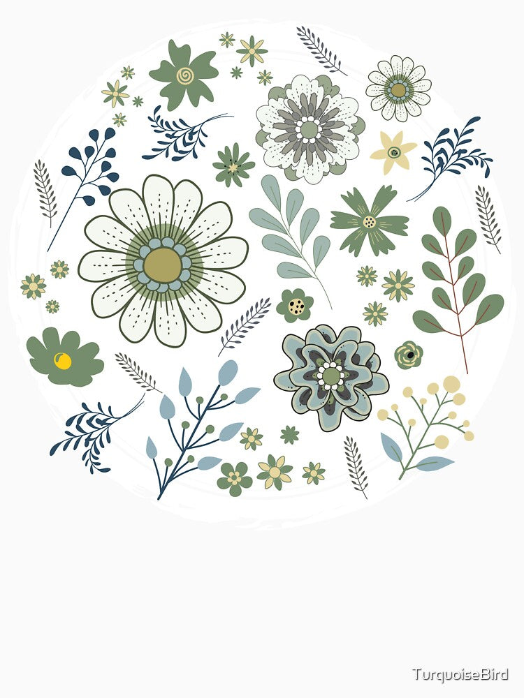 Groovy Flowers by TurquoiseBird