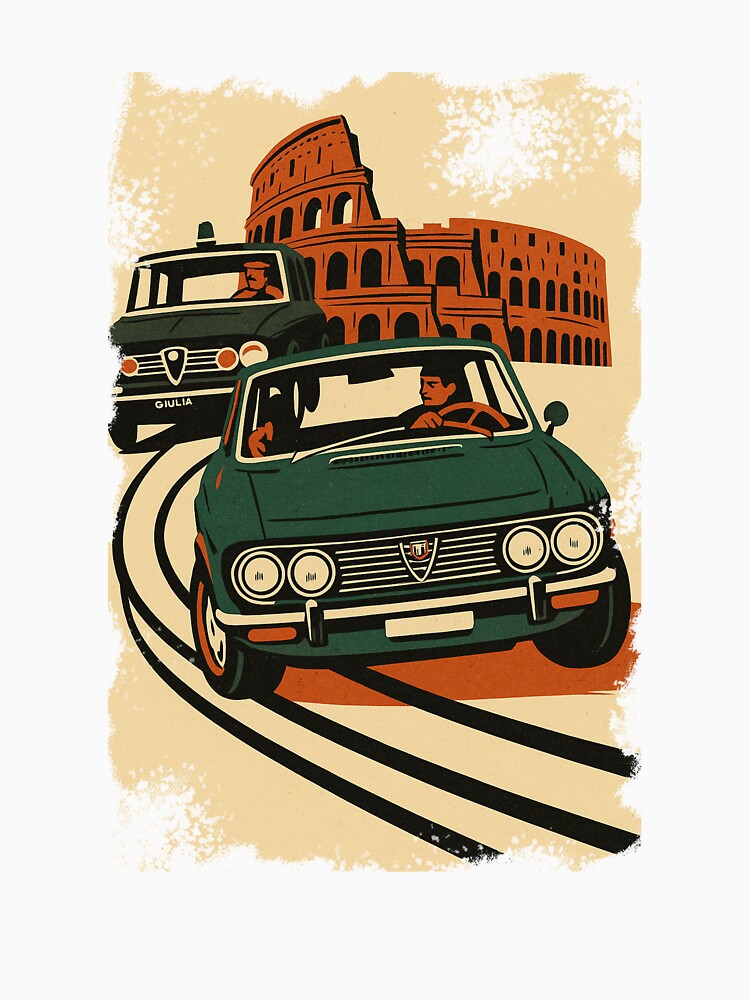 Alfa Giulia Police Chase in Rome by StileAlfa