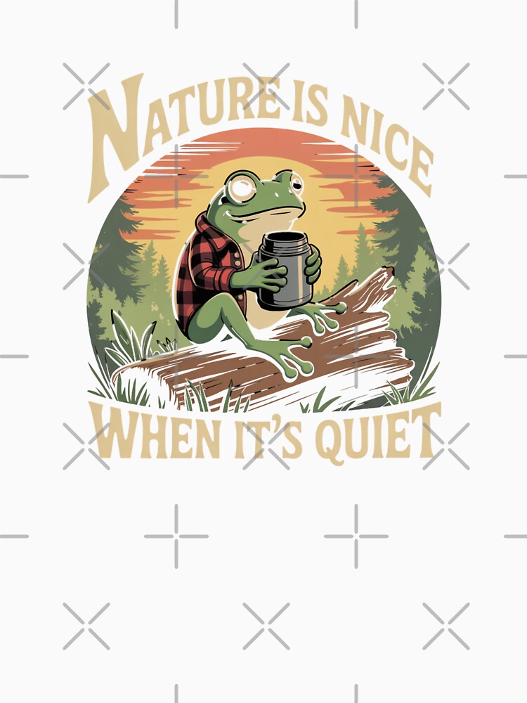 Nature is Nice When It's Quiet by theartfulaspie