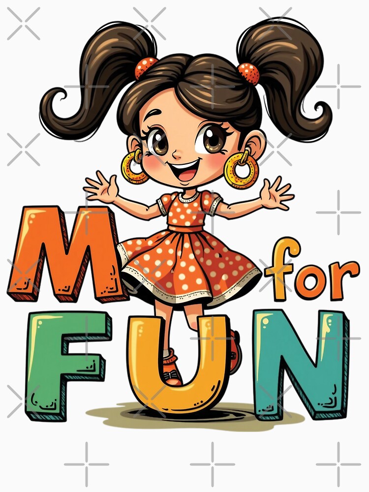 M For Fun | Playful & Mysterious | Bold and Quirky Statement by PaintedPixels01