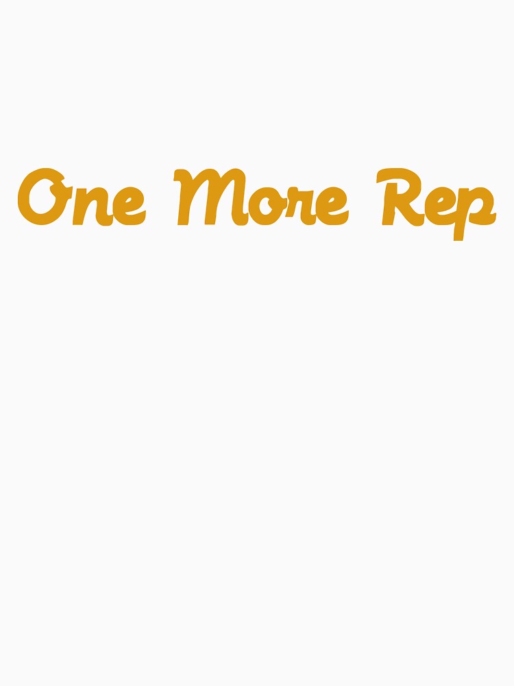 One More Rep by UkT-ShirtHouse