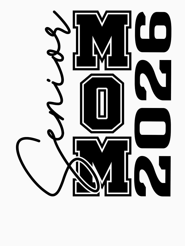 Senior Mom 2026 shirt,Gift for Proud Mom High School Senior T-shirt classique by PrintMod