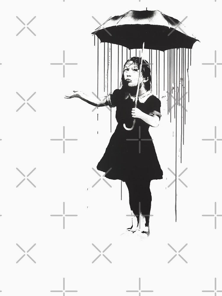Banksy - NOLA (Girl with Umbrella) by FelpoStore