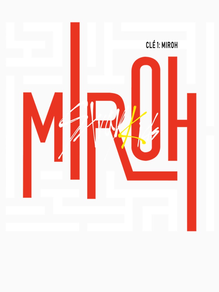 KPOP STRAY KIDS OFFICIAL LOGO MIROH by HelloHKW