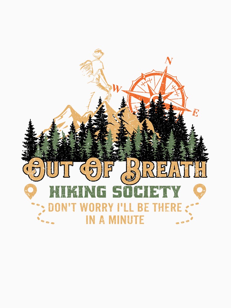 Out of Breath Hiking Society by MissRasheedHam