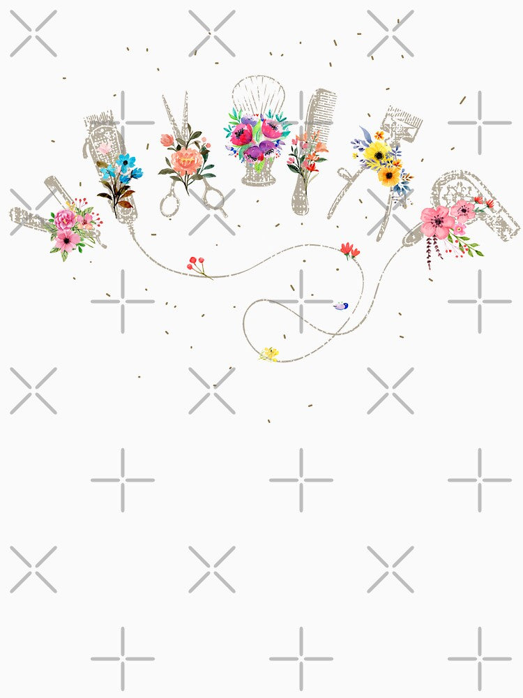 Hairdresser & Barber Artsy Tools Hairstylist by NomYen .