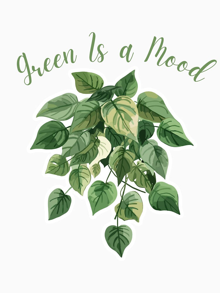 Green Is a Mood, Botanical Vines for Plant Lovers by SpinningCharm