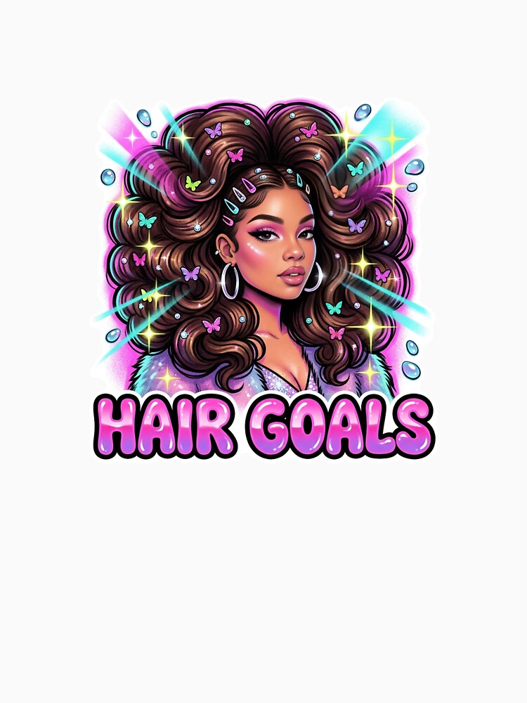 Retro Y2K Butterfly Clip Blowout Hair Goals by DuckOddity