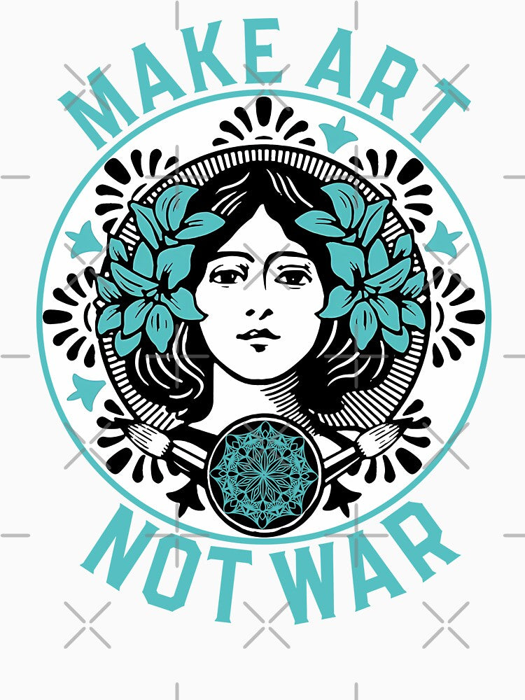 Make Art Not War by Fauziklow
