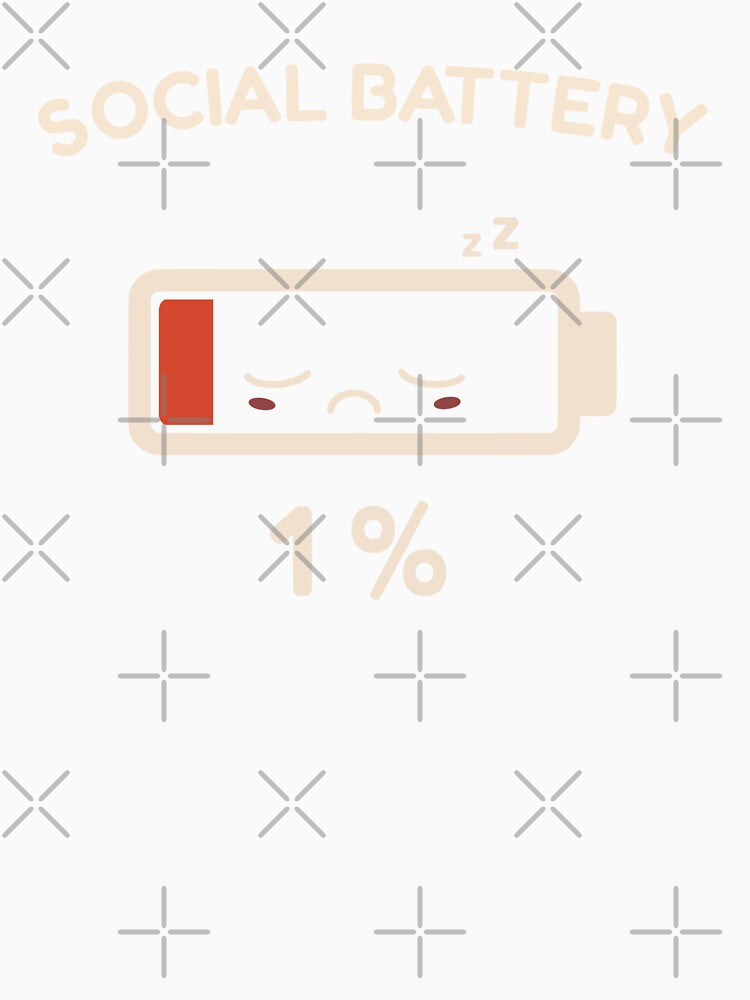 Social Battery 1% by dreamtravel